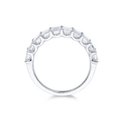 Chisholm Hunter 18ct White Gold 2.39ct Diamond Emerald Eternity Ring -Chisholm Hunter 1 009 02 0590 d 2