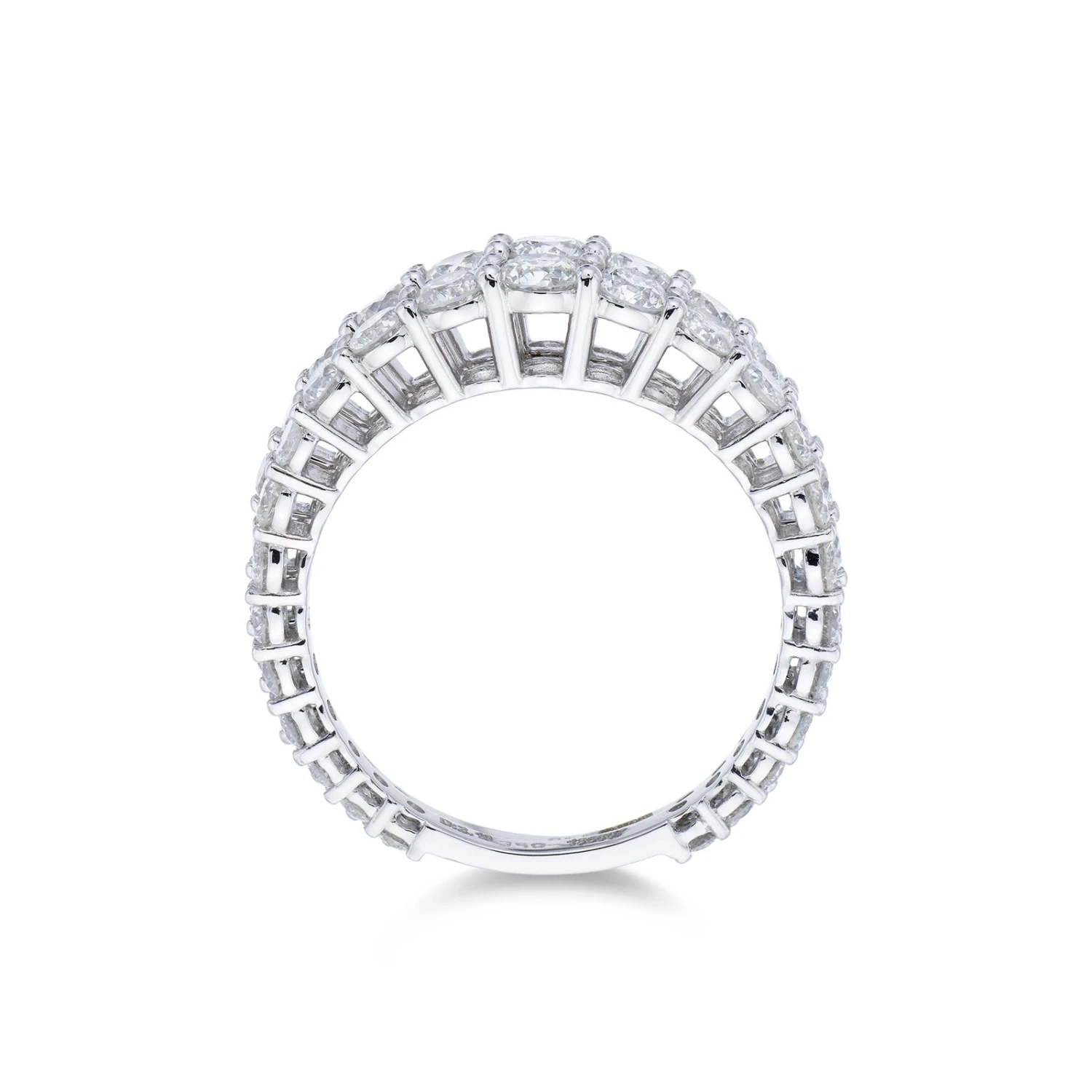 Chisholm Hunter 18ct White Gold 2.34ct Diamond Round Brilliant Eternity Ring 5 Chisholm Hunter 18ct White Gold 2.34ct Diamond Round Brilliant Eternity Ring - Image 3