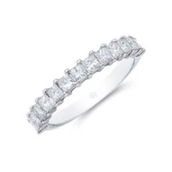 Chisholm Hunter 9ct White Gold 0.75ct Diamond Eternity Ring