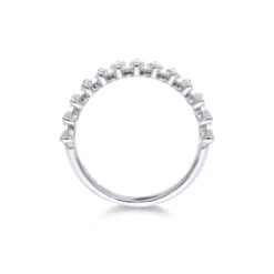 Chisholm Hunter 9ct White Gold 1.00ct Diamond Marquise Eternity Ring -Chisholm Hunter 1 009 02 0606c