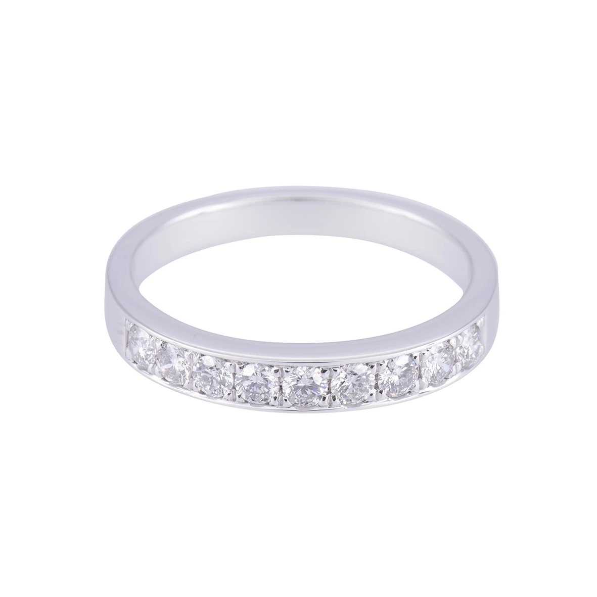 Chisholm Hunter Platinum Brilliant Cut 0.50ct Diamond Eternity Ring 4 Chisholm Hunter Platinum Brilliant Cut 0.50ct Diamond Eternity Ring - Image 2