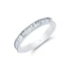 Chisholm Hunter Platinum Baguette Cut 0.65ct Diamond Eternity Ring