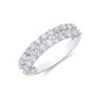 Chisholm Hunter 9ct White Gold Brilliant Cut 1.00ct Diamond Double Row Eternity -Chisholm Hunter 1 009 04 0145 p 1 1