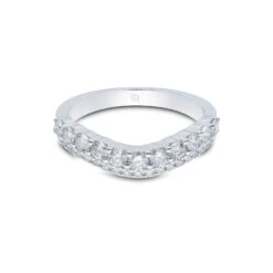 Chisholm Hunter 9ct White Gold Brilliant Cut 0.70ct Diamond Shaped Eternity Ring 11 Chisholm Hunter 9ct White Gold Brilliant Cut 0.70ct Diamond Shaped Eternity Ring -Chisholm Hunter 1 009 04 0149b
