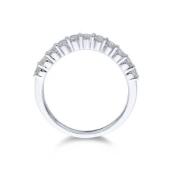 Chisholm Hunter 9ct White Gold Brilliant Cut 0.70ct Diamond Shaped Eternity Ring 12 Chisholm Hunter 9ct White Gold Brilliant Cut 0.70ct Diamond Shaped Eternity Ring -Chisholm Hunter 1 009 04 0149c