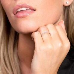 Chisholm Hunter 9ct White Gold Brilliant Cut 0.15ct Diamond Eternity Ring -Chisholm Hunter 1 009 04 0152 om 1