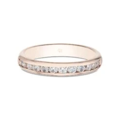 Chisholm Hunter 18ct Rose Gold 0.50ct Diamond Channel Eternity Ring 9 Chisholm Hunter 18ct Rose Gold 0.50ct Diamond Channel Eternity Ring -Chisholm Hunter 1 009 19 0046b