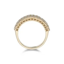 Chisholm Hunter 18ct Yellow Gold Brilliant And Baguette Cut 1.10ct Diamond Ring -Chisholm Hunter 1 010 01 0099c