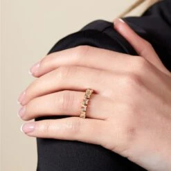 Chisholm Hunter 18ct Yellow Gold Baguette Cut 0.56ct Diamond Fancy Band 12 Chisholm Hunter 18ct Yellow Gold Baguette Cut 0.56ct Diamond Fancy Band -Chisholm Hunter 1 010 01 0105 om 2