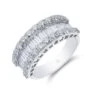 Chisholm Hunter 18ct White Gold Baguette And Brilliant Cut 2.00ct Diamond Fancy Band -Chisholm Hunter 1 010 02 0295 1