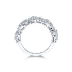 Chisholm Hunter 18ct White Gold Brilliant Cut 1.15ct Diamond Fancy Band 12 Chisholm Hunter 18ct White Gold Brilliant Cut 1.15ct Diamond Fancy Band -Chisholm Hunter 1 010 02 0346 c
