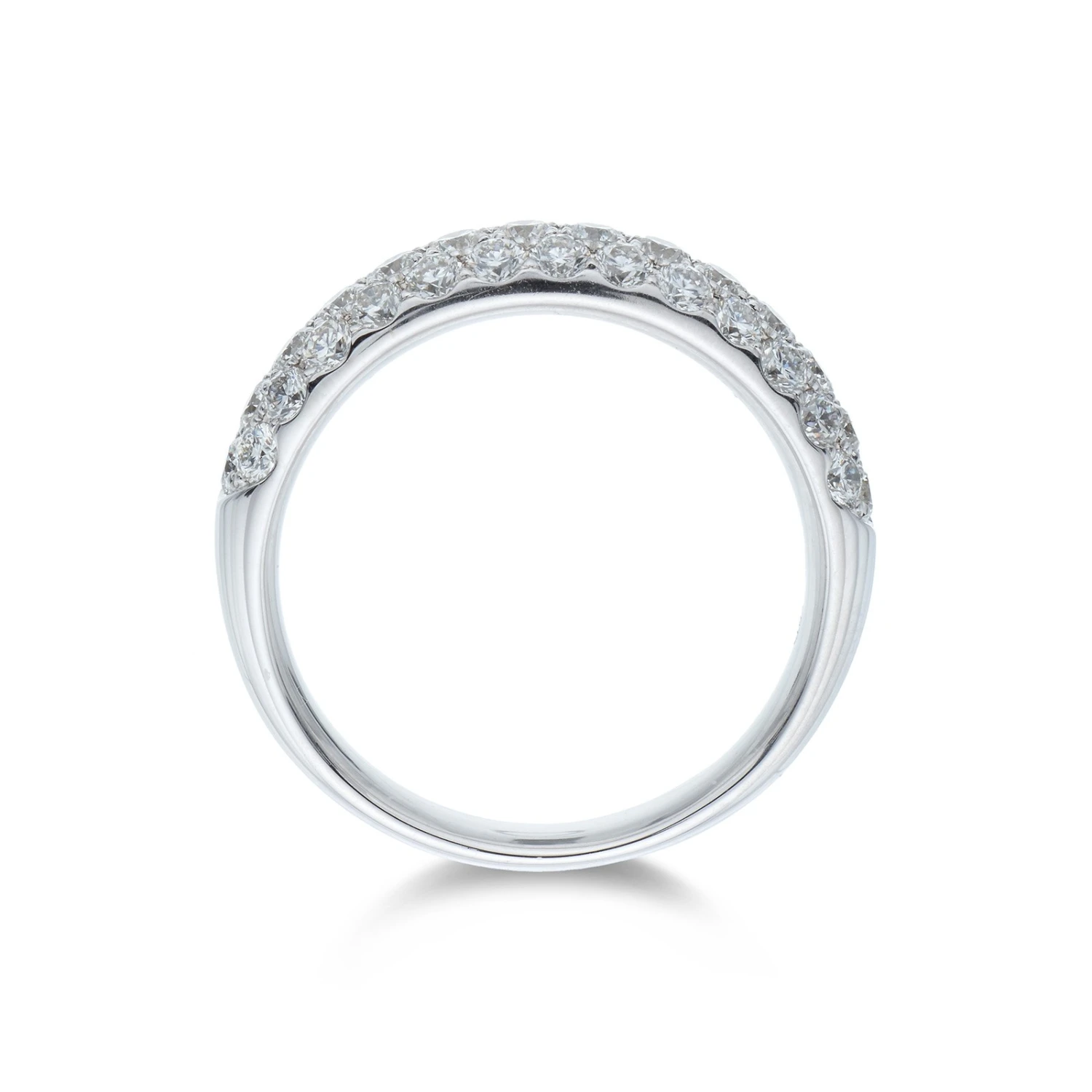 Chisholm Hunter 18ct White Gold Brilliant Cut 1.25ct Diamond Fancy Band 6 Chisholm Hunter 18ct White Gold Brilliant Cut 1.25ct Diamond Fancy Band - Image 4