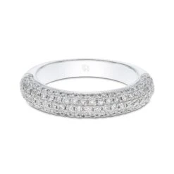 Chisholm Hunter 18ct White Gold Brilliant Cut 0.61ct Pave Diamond Fancy Band 10 Chisholm Hunter 18ct White Gold Brilliant Cut 0.61ct Pave Diamond Fancy Band -Chisholm Hunter 1 010 02 0377 d 1