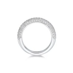 Chisholm Hunter 18ct White Gold Brilliant Cut 0.61ct Pave Diamond Fancy Band 11 Chisholm Hunter 18ct White Gold Brilliant Cut 0.61ct Pave Diamond Fancy Band -Chisholm Hunter 1 010 02 0377 d 2