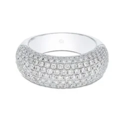 Chisholm Hunter 18ct White Gold Brilliant Cut 1.91ct Pave Diamond Fancy Band -Chisholm Hunter 1 010 02 0379 d 1