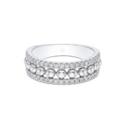 Chisholm Hunter 18ct White Gold Round Brilliant 0.33ct Fancy Bead Style Diamond Ring 8 Chisholm Hunter 18ct White Gold Round Brilliant 0.33ct Fancy Bead Style Diamond Ring -Chisholm Hunter 1 010 02 0402 d 1 1