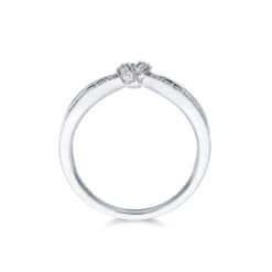 Chisholm Hunter 18ct White Gold 0.50ct Round Brilliant Fancy Bow Diamond Ring 11 Chisholm Hunter 18ct White Gold 0.50ct Round Brilliant Fancy Bow Diamond Ring -Chisholm Hunter 1 010 02 0404 d 2 1