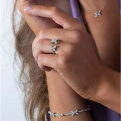 Chisholm Hunter 18ct White Gold Marquise Cut Diamond 0.98ct Butterfly Ring -Chisholm Hunter 1 010 02 0411 om 3