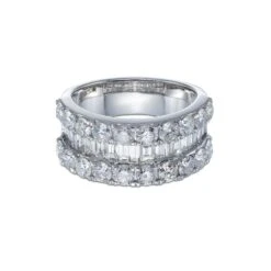 Chisholm Hunter 18ct White Gold Baguette And Brilliant Cut 3.00ct Diamond Ring 11 Chisholm Hunter 18ct White Gold Baguette And Brilliant Cut 3.00ct Diamond Ring -Chisholm Hunter 1 010 02 0423b
