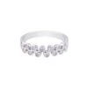 Chisholm Hunter Platinum 0.25ct Diamond Fancy Band -Chisholm Hunter 1 010 03 0039