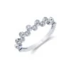 Chisholm Hunter 9ct White Gold Brilliant Cut 0.18ct Diamond Fancy Band -Chisholm Hunter 1 010 04 0213