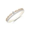 Chisholm Hunter 9ct Yellow Gold Brilliant Cut Diamond 0.10ct Double Row Link Fancy Band 1 Chisholm Hunter 9ct Yellow Gold Brilliant Cut Diamond 0.10ct Double Row Link Fancy Band -Chisholm Hunter 1 010 05 0040 rub over setting looks chipped b