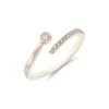 Chisholm Hunter 9ct Yellow Gold Round Brilliant 0.14ct Diamond Swirl Ring -Chisholm Hunter 1 010 05 0056 p 1 1