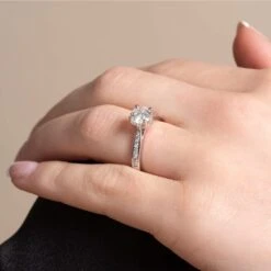 Chisholm Hunter Platinum Round Brilliant 1.00ct Lab Grown Diamond Solitaire Ring -Chisholm Hunter 1 031 01 0014 2