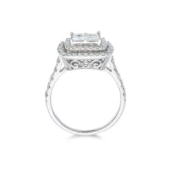 Chisholm Hunter Pre-Owned 18ct White Gold Princess & Brilliant Cut 2.00ct Diamond Tile Cluster 9 Chisholm Hunter Pre-Owned 18ct White Gold Princess & Brilliant Cut 2.00ct Diamond Tile Cluster -Chisholm Hunter 11 137 03 0121 d 2 not on magento
