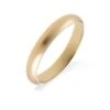 Chisholm Hunter 18ct Yellow Gold D-Shape 3mm Wedding Ring -Chisholm Hunter 12 101 04 0086