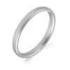 Chisholm Hunter 9ct White Gold Light Court 2.5mm Wedding Ring 1 Chisholm Hunter 9ct White Gold Light Court 2.5mm Wedding Ring -Chisholm Hunter 12 105 04 0069