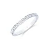 Chisholm Hunter 9ct White Gold Sparkle Cut Wedding Ring -Chisholm Hunter 12 105 05 0036 p 1