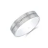 Chisholm Hunter Platinum 0.15ct Milgrain Diamond Wedding Band -Chisholm Hunter 12 107 03 0024 p 1