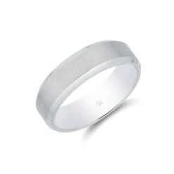 Chisholm Hunter Palladium Light Court 5mm Wedding Ring