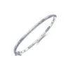 Chisholm Hunter Silver Rub Over Cubic Zirconia Bangle 1 Chisholm Hunter Silver Rub Over Cubic Zirconia Bangle -Chisholm Hunter 124