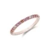 Chisholm Hunter 9ct Rose Gold Brilliant Cut Pink Sapphire And Diamond 0.41ct Eternity Ring 2 Chisholm Hunter 9ct Rose Gold Brilliant Cut Pink Sapphire And Diamond 0.41ct Eternity Ring -Chisholm Hunter 13 116 13 0006 hero