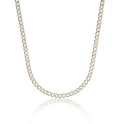 Chisholm Hunter 9ct Yellow Gold Gents 20” 4.65mm Curb Chain Necklace