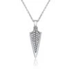 Chisholm Hunter Sterling Silver Herringbone Arrow Mens Pendant Necklace 1 Chisholm Hunter Sterling Silver Herringbone Arrow Mens Pendant Necklace -Chisholm Hunter 14 154 02 0008