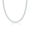 Chisholm Hunter Silver Curb Chain Necklet