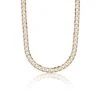 Chisholm Hunter Mens Sterling Silver Yellow Gold Plated Curb Chain Necklace 1 Chisholm Hunter Mens Sterling Silver Yellow Gold Plated Curb Chain Necklace -Chisholm Hunter 14 154 04 0006