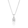 Chisholm Hunter 18ct White Gold Brilliant Cut 0.33ct Diamond Pendant -Chisholm Hunter 15 119 01 0095