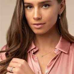 Chisholm Hunter 18ct White Gold 0.30ct Solitaire Diamond Pendant -Chisholm Hunter 15 119 01 0167 campaign22 2