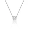 Chisholm Hunter 18ct White Gold 0.30ct Solitaire Diamond Pendant -Chisholm Hunter 15 119 01 0167 p 1