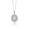 Chisholm Hunter 18ct White Gold 1.40ct Diamond Necklace -Chisholm Hunter 15 119 02 0187