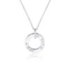 Chisholm Hunter 18ct White Gold 0.15ct Brilliant Cut Pendant -Chisholm Hunter 15 119 05 0111 p 1