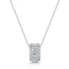Chisholm Hunter 18ct White Gold Mix Cut 1.20ct Diamond Circle Pendant 1 Chisholm Hunter 18ct White Gold Mix Cut 1.20ct Diamond Circle Pendant -Chisholm Hunter 15 119 05 0112 p