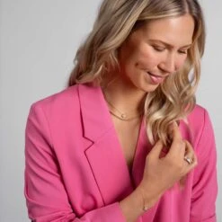 Chisholm Hunter 18ct Yellow Gold Brilliant Cut 2.97ct Graduated Diamond Necklace -Chisholm Hunter 15 119 07 0013 om c 1 1