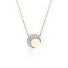 Chisholm Hunter 18ct Yellow Gold Diamond 0.07ct Disk Pendant