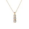 Chisholm Hunter 18ct Yellow Gold 0.75ct Diamond Necklace -Chisholm Hunter 15 119 10 0012
