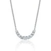 Chisholm Hunter 18ct White Gold Brilliant Cut 0.35ct Diamond Necklace